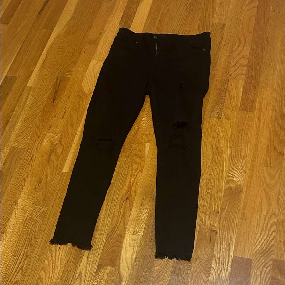 High waisted distress JOES jean